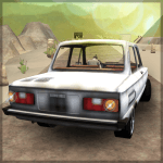 Old Classic Car Race Simulator Icon